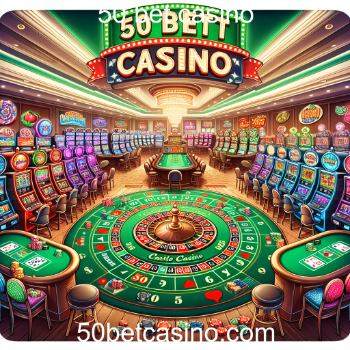 Explorando a Variedade de Jogos no 50 Bet Casino